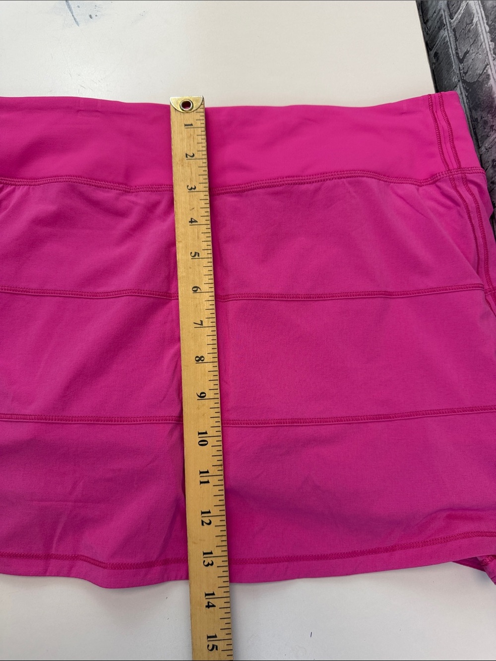 lululemon athletica Bright Pink Skater Athletic Skirt - Picture 8 of 10